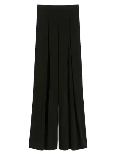 Max Mara Women's Technical Viscose Crepe Jersey Trousers | Thumbnail 1 Max Mara Women's Technical Viscose Crepe Jersey Trousers | Thumbnail 1