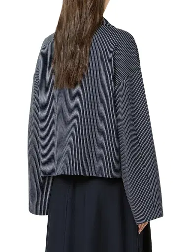 MM Max Mara Women's Milano Knit Jersey Jacket - Ultramarine - Size XL | Thumbnail 4 MM Max Mara Women's Milano Knit Jersey Jacket - Ultramarine - Size XL | Thumbnail 4