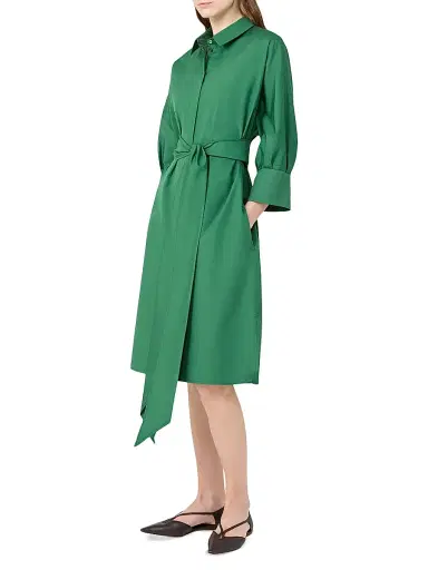Max Mara Women's Cotton Shirt Dress | Thumbnail 3 Max Mara Women's Cotton Shirt Dress | Thumbnail 3