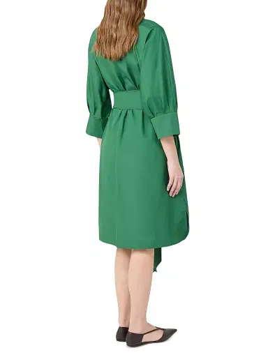 Max Mara Women's Cotton Shirt Dress | Thumbnail 4 Max Mara Women's Cotton Shirt Dress | Thumbnail 4