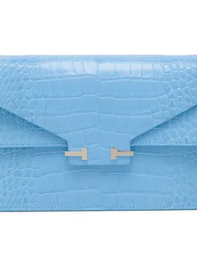 Tom Ford Women's Mini Croc-Embossed Leather Shoulder Bag | Thumbnail 4 Tom Ford Women's Mini Croc-Embossed Leather Shoulder Bag | Thumbnail 4