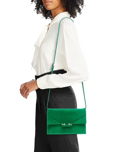 Tom Ford Women's Mini Suede Crossbody Bag | Thumbnail 2 Tom Ford Women's Mini Suede Crossbody Bag | Thumbnail 2