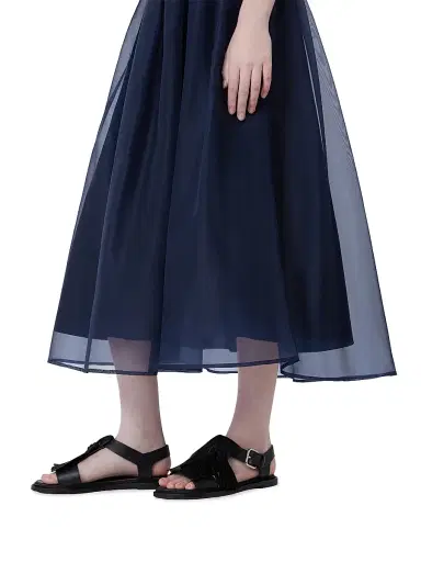 Weekend Max Mara Women's Pleated Silk Organza Skirt | Thumbnail 4 Weekend Max Mara Women's Pleated Silk Organza Skirt | Thumbnail 4