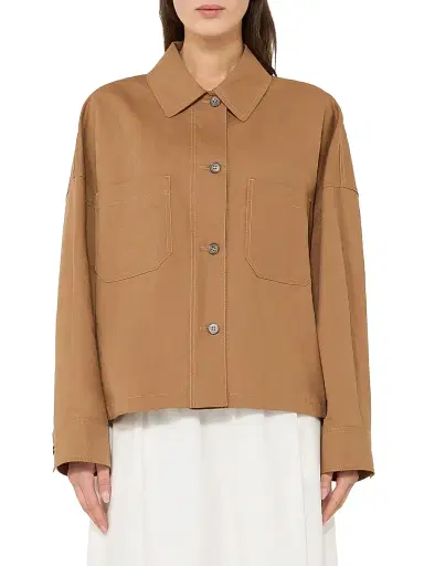Weekend Max Mara Women's Linen and Cotton Basketweave Oversized Jacket | Thumbnail 3 Weekend Max Mara Women's Linen and Cotton Basketweave Oversized Jacket | Thumbnail 3