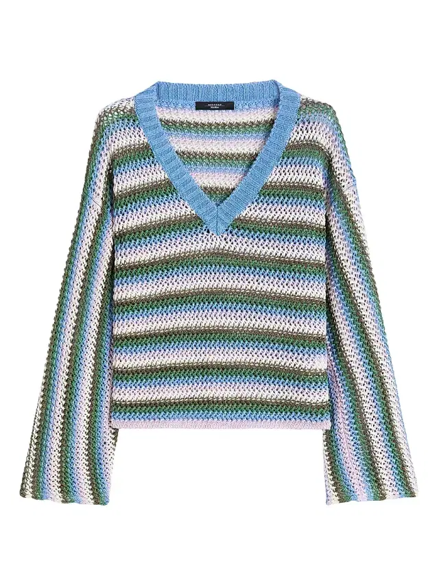 Weekend Max Mara Women's Linen Yarn Sweater - Multicolour