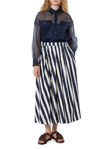 Weekend Max Mara Women's Silk Organza Shirt | Thumbnail 2 Weekend Max Mara Women's Silk Organza Shirt | Thumbnail 2