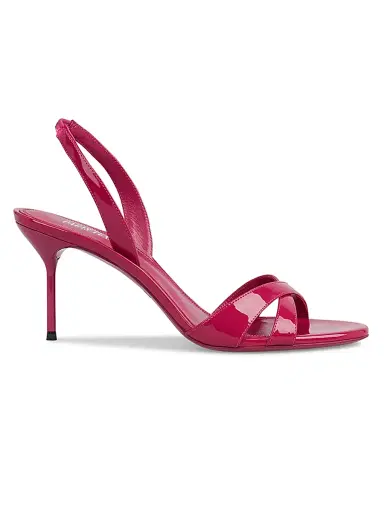 Paris Texas Women's Lidia 70MM Patent Leather Slingback Sandals | Thumbnail 1