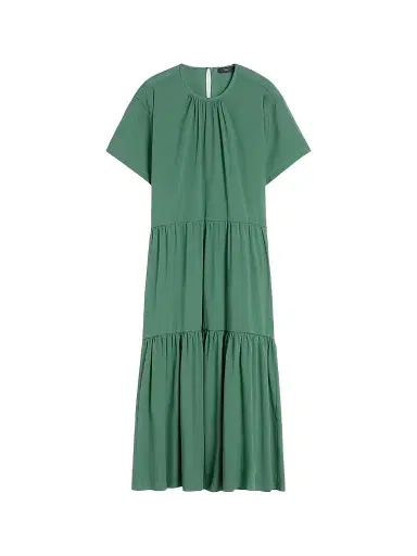 Weekend Max Mara Women's Technical Cotton Canvas Dress - Green | Thumbnail 1 Weekend Max Mara Women's Technical Cotton Canvas Dress - Green | Thumbnail 1