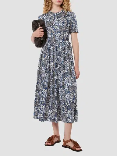 Weekend Max Mara Women's Cotton Jersey Dress - Light Blue - Size Medium | Thumbnail 5 Weekend Max Mara Women's Cotton Jersey Dress - Light Blue - Size Medium | Thumbnail 5