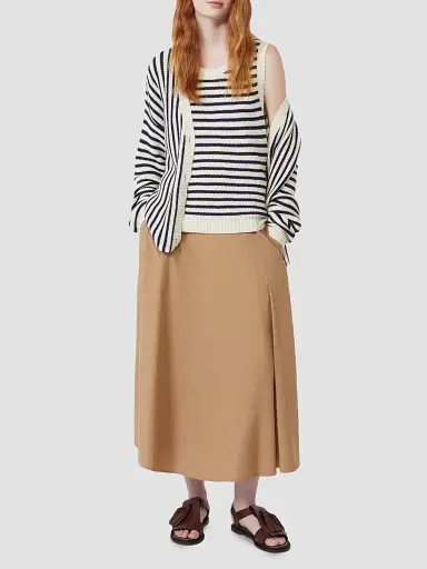 Weekend Max Mara Women's Cotton Cordonnet Cardigan - Navy - Size Large | Thumbnail 2