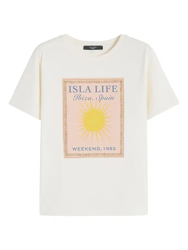 Women's Cotton Jersey T-Shirt - Ecru