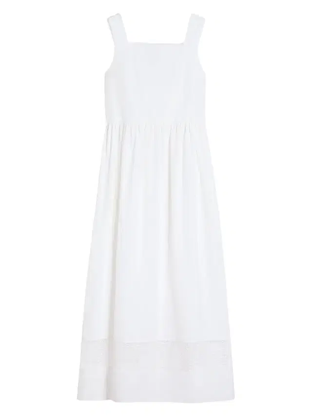 Weekend Max Mara Women's Cotton Poplin Sleeveless Dress - White
