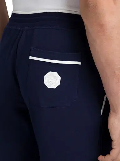 Stefano Ricci Men's Cotton Blend Jogging Trousers - Blue | Thumbnail 4 Stefano Ricci Men's Cotton Blend Jogging Trousers - Blue | Thumbnail 4