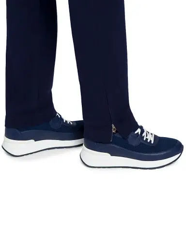 Stefano Ricci Men's Cotton Blend Jogging Trousers - Blue | Thumbnail 6 Stefano Ricci Men's Cotton Blend Jogging Trousers - Blue | Thumbnail 6