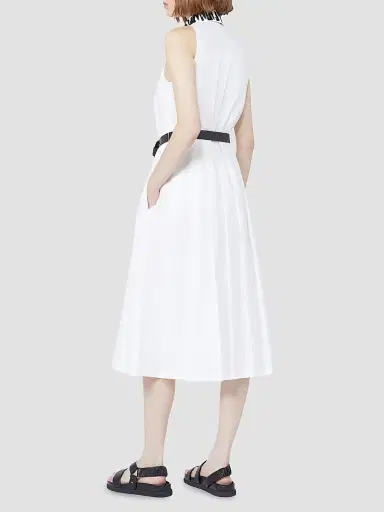 Max Mara Women's Poplin Shirt Dress - White - Size 10 | Thumbnail 4 Max Mara Women's Poplin Shirt Dress - White - Size 10 | Thumbnail 4