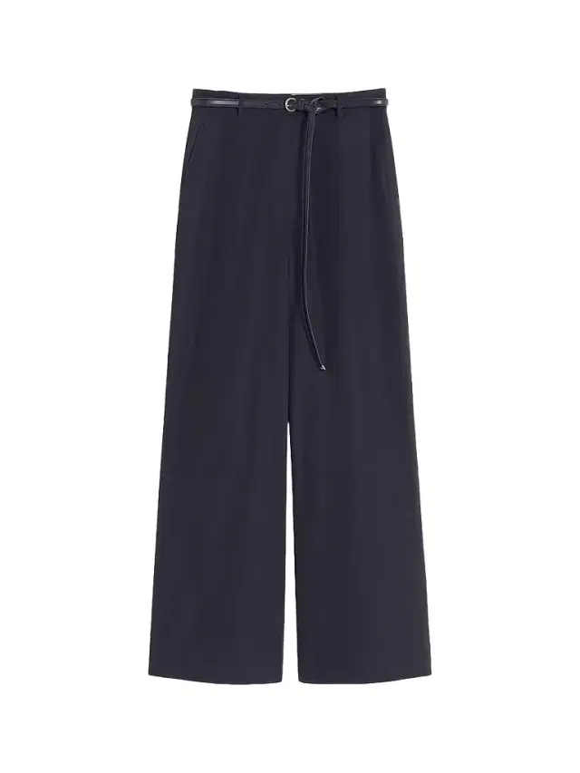 Women's Cotton Poplin Trousers - Black