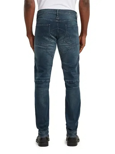 G-Star Men's Anatomic Denim Biker 3D Patch Slim-Fit Jeans | Thumbnail 4 G-Star Men's Anatomic Denim Biker 3D Patch Slim-Fit Jeans | Thumbnail 4