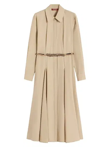 Max Mara Women's Long Poplin Shirt Dress - Colonial - Size 12 | Thumbnail 1