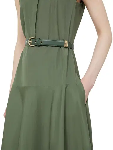 Max Mara Women's Cotton Poplin Circle Dress | Thumbnail 5