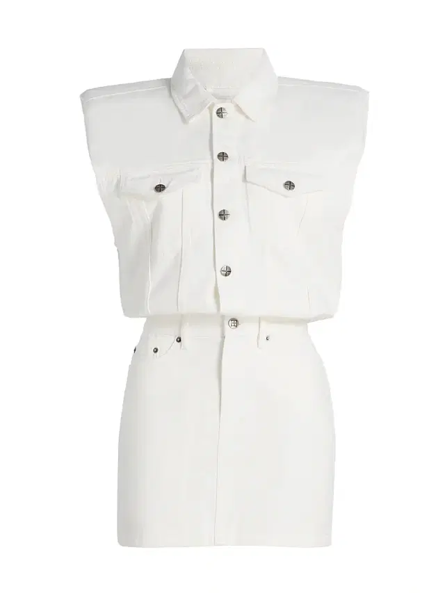 Ksubi Women's Future Memory Cotton Minidress - White