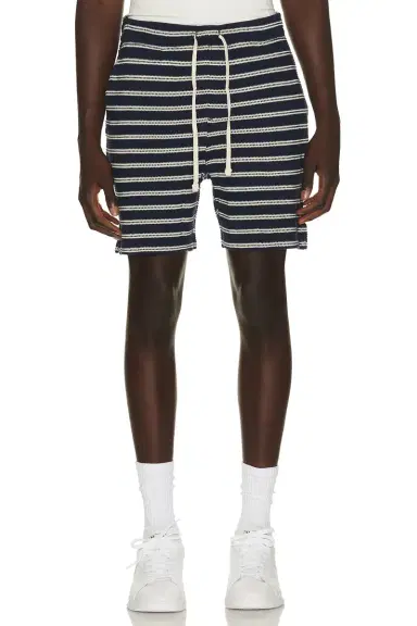 Polo Ralph Lauren Cotton Club Bar Stripe Textured Pull On Short | Thumbnail 1