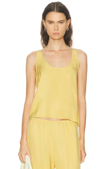 LESET Kim Scoop Tank Top | Thumbnail 1