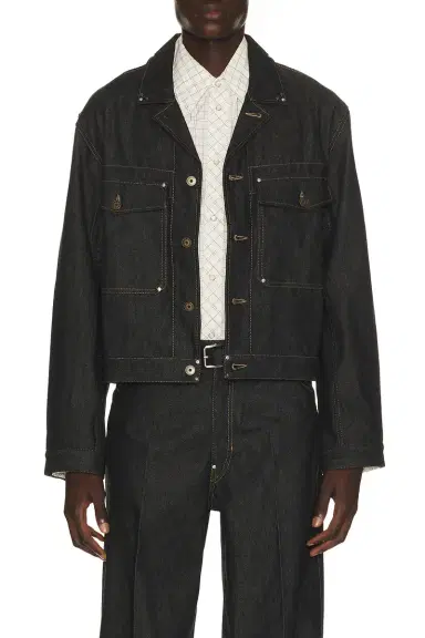 Lemaire Trucker Jacket With Studs | Thumbnail 1 Lemaire Trucker Jacket With Studs | Thumbnail 1