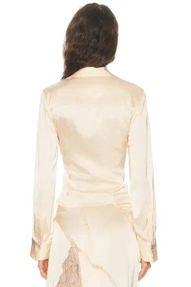 BLUMARINE Long Sleeve Top | Thumbnail 3 BLUMARINE Long Sleeve Top | Thumbnail 3