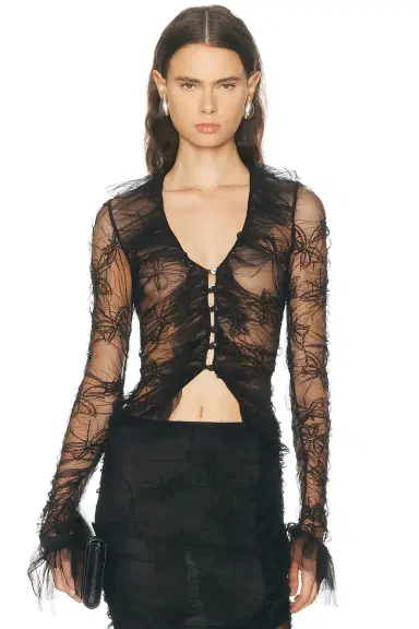 BLUMARINE Long Sleeve Top | Thumbnail 1