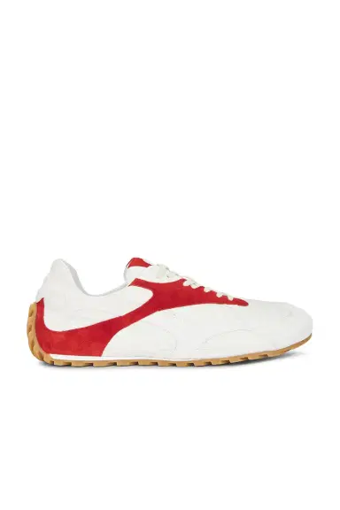 Bottega Veneta Orbit Flash Sneaker Soft Suede Nylon Nappa | Thumbnail 1 Bottega Veneta Orbit Flash Sneaker Soft Suede Nylon Nappa | Thumbnail 1