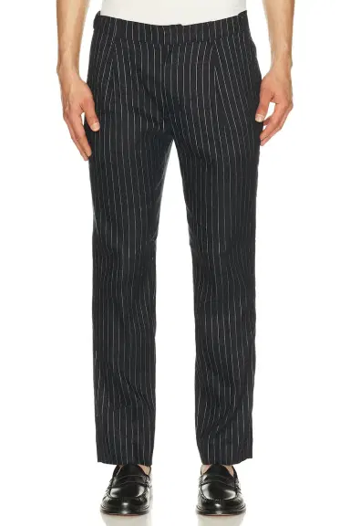 Khalhon Daisy Stripe Linen Trousers | Thumbnail 1 Khalhon Daisy Stripe Linen Trousers | Thumbnail 1