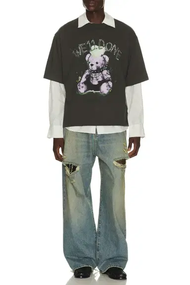 We11Done Punk Teddy T-Shirt | Thumbnail 3
