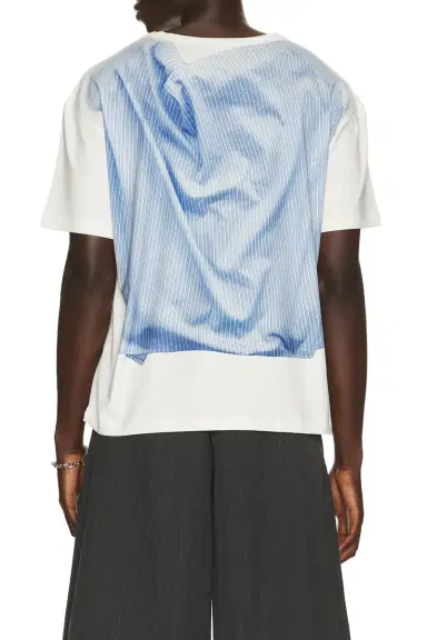 WE11DONE Trompe-L'Oeil Tied Up T-Shirt | Thumbnail 2