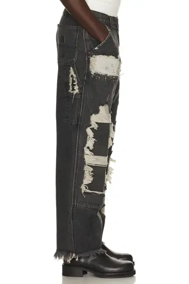 Paly Hollywood Busted Dbl Knee Jean | Thumbnail 2