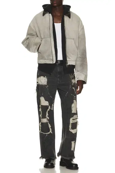 Paly Hollywood Busted Dbl Knee Jean | Thumbnail 5