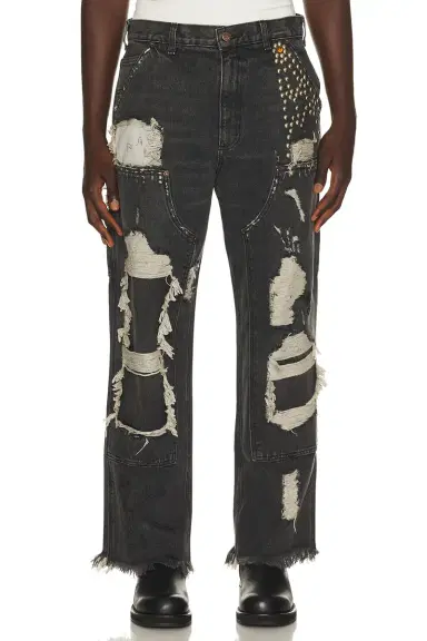 Paly Hollywood Busted Dbl Knee Jean | Thumbnail 1
