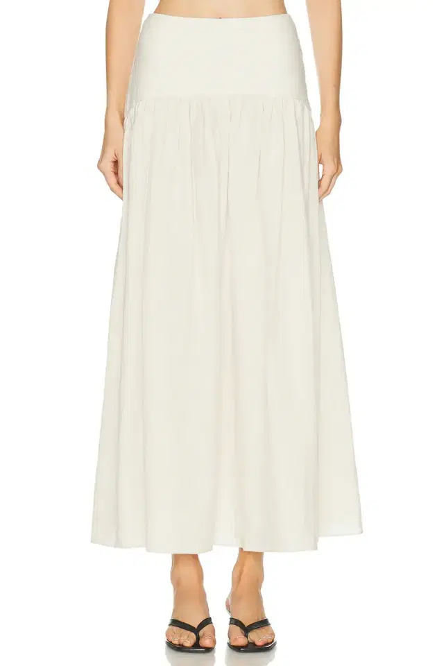 Staud Procida Linen Skirt