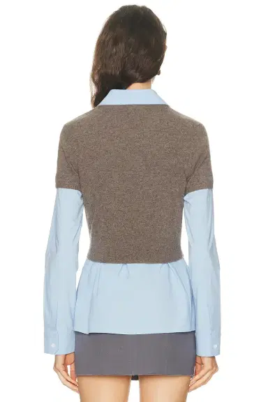 Alexander Wang Prestyled Button Down Top | Thumbnail 3