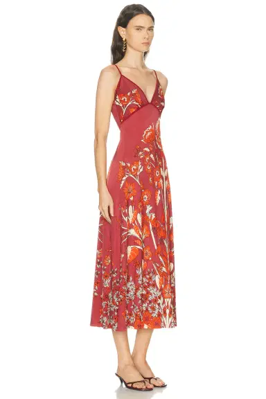 Johanna Ortiz Sendero De Astromelias Ankle Dress | Thumbnail 2 Johanna Ortiz Sendero De Astromelias Ankle Dress | Thumbnail 2
