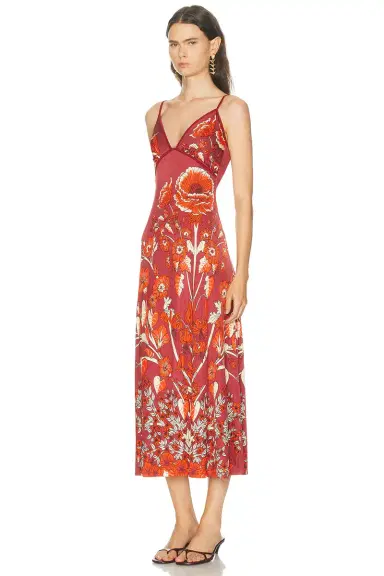 Johanna Ortiz Sendero De Astromelias Ankle Dress | Thumbnail 3 Johanna Ortiz Sendero De Astromelias Ankle Dress | Thumbnail 3