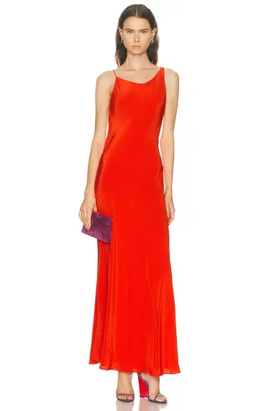 Staud Toluca Silk Dress | Thumbnail 2
