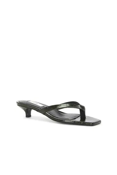 TOTEME Croco Embossed Heeled Flip Flop | Thumbnail 2 TOTEME Croco Embossed Heeled Flip Flop | Thumbnail 2