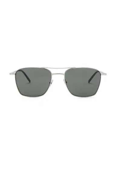 Saint Laurent SL Logo Pilot Sunglasses | Thumbnail 1