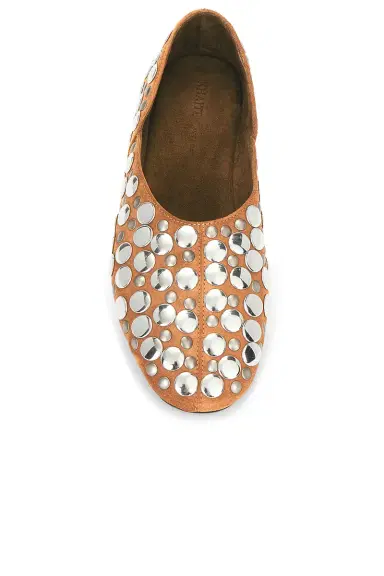 Khaite Jane Studded Flat | Thumbnail 4 Khaite Jane Studded Flat | Thumbnail 4