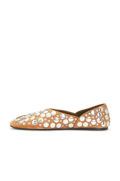 Khaite Jane Studded Flat | Thumbnail 5 Khaite Jane Studded Flat | Thumbnail 5