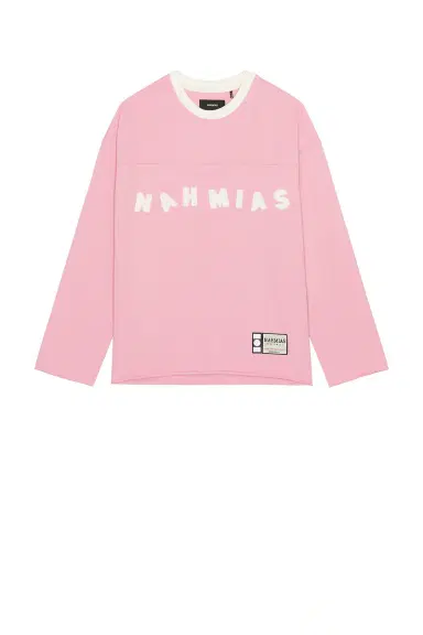 Nahmias Varsity Logo Long Sleeve Shirt | Thumbnail 4