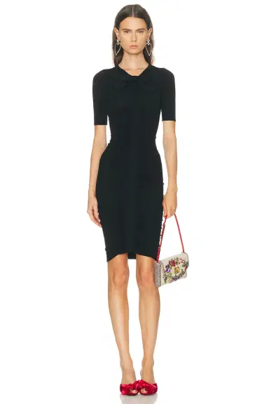 Valentino Rouche Knit Dress | Thumbnail 1