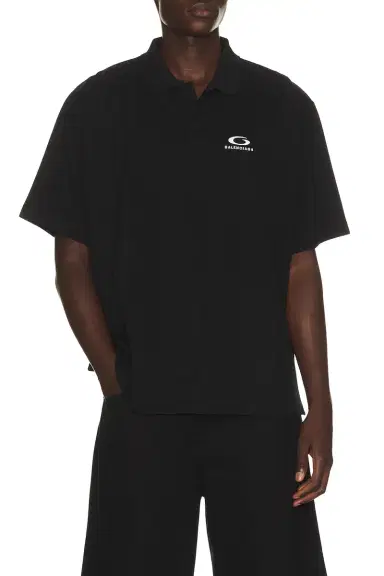 Balenciaga Short Sleeve Regular Polo | Thumbnail 1 Balenciaga Short Sleeve Regular Polo | Thumbnail 1
