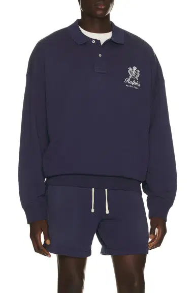 Polo Ralph Lauren Relaxed Fit Fleece Graphic Sweatshirt | Thumbnail 1