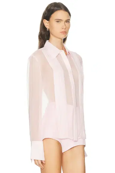SANS FAFF Meghan Panelled Silk Blouse | Thumbnail 2